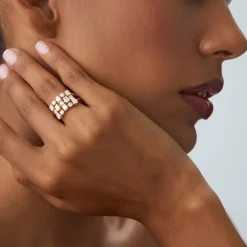 2.15 ctw Multi Shape Lab Grown Diamond Cocktail Ring - June