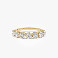 14k 0.50 ctw Illusion Setting Wedding Ring