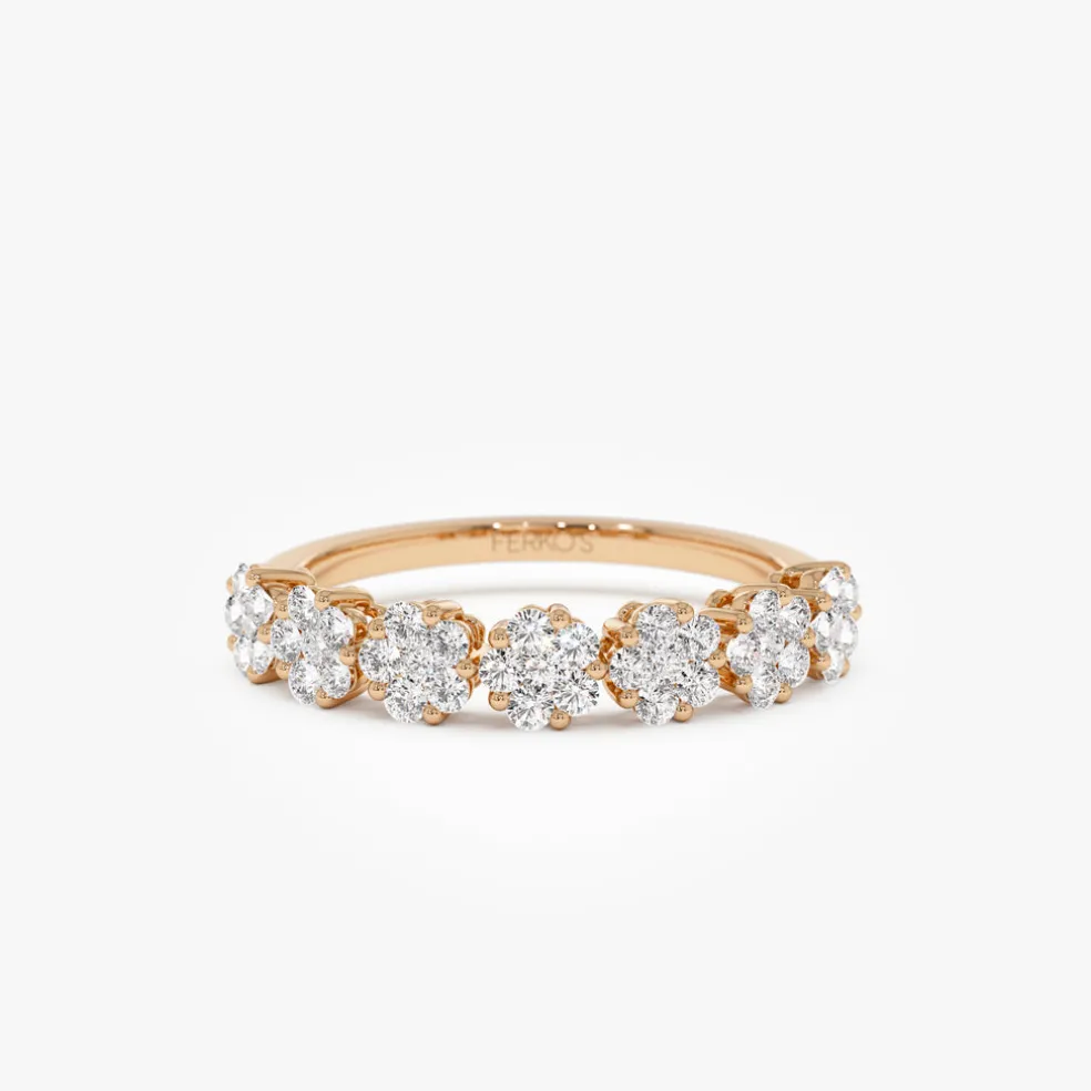 14k 0.50 ctw Illusion Setting Wedding Ring