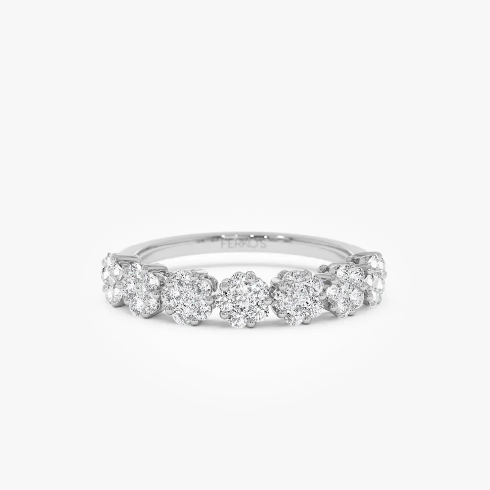 14k 0.50 ctw Illusion Setting Wedding Ring