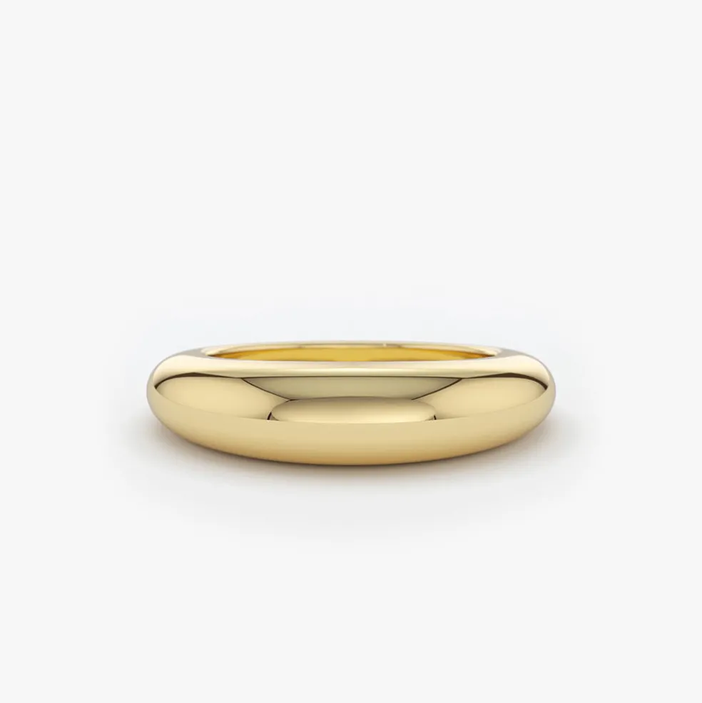 14k Chunky Dome Ring
