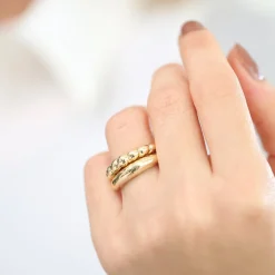 14k Chunky Dome Ring