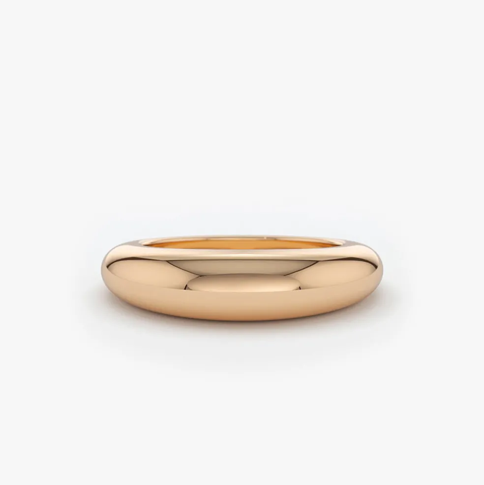 14k Chunky Dome Ring