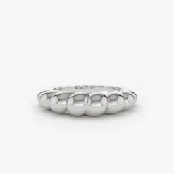 14k Chunky Twisted Dome Ring