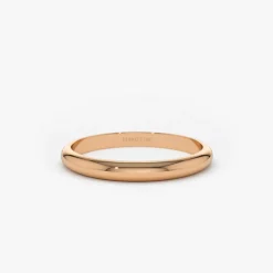 14k Classic Dome 2MM Band