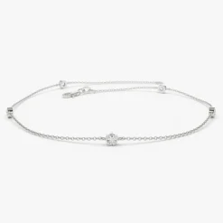 14k Diamond by The Yard Solitaire Bracelet
