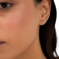 14k Diamond Crawler Studs