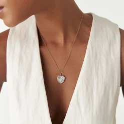 14k Diamond Shield Medallion Pendant
