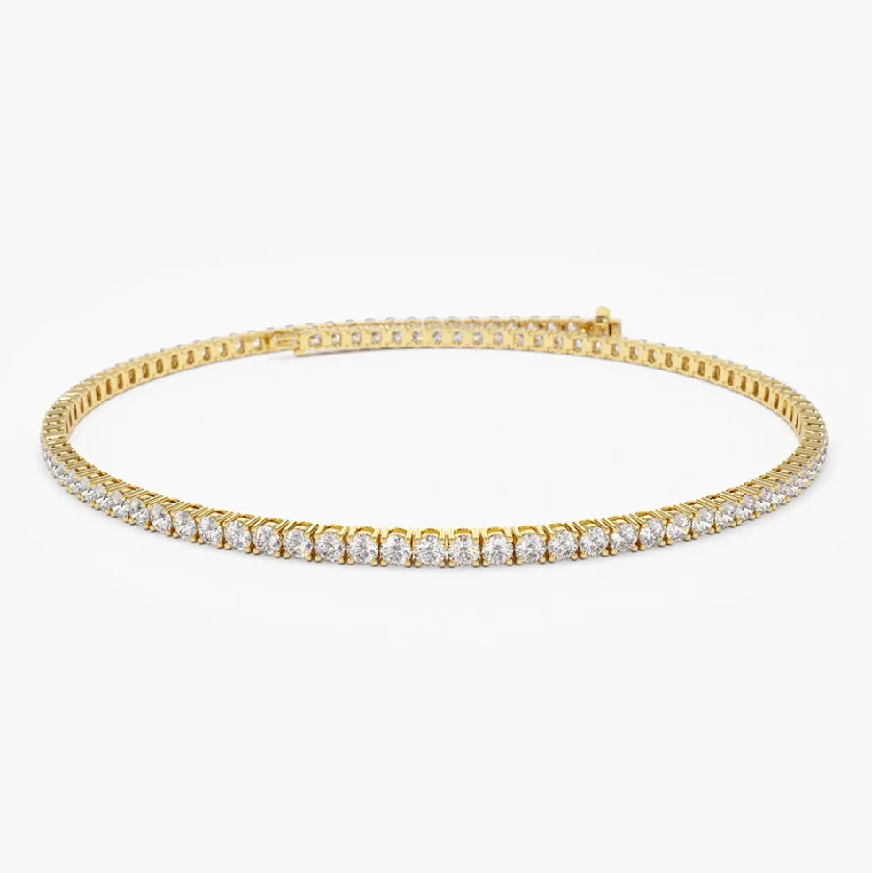 14K Diamond Tennis Bracelet 2.20 ctw
