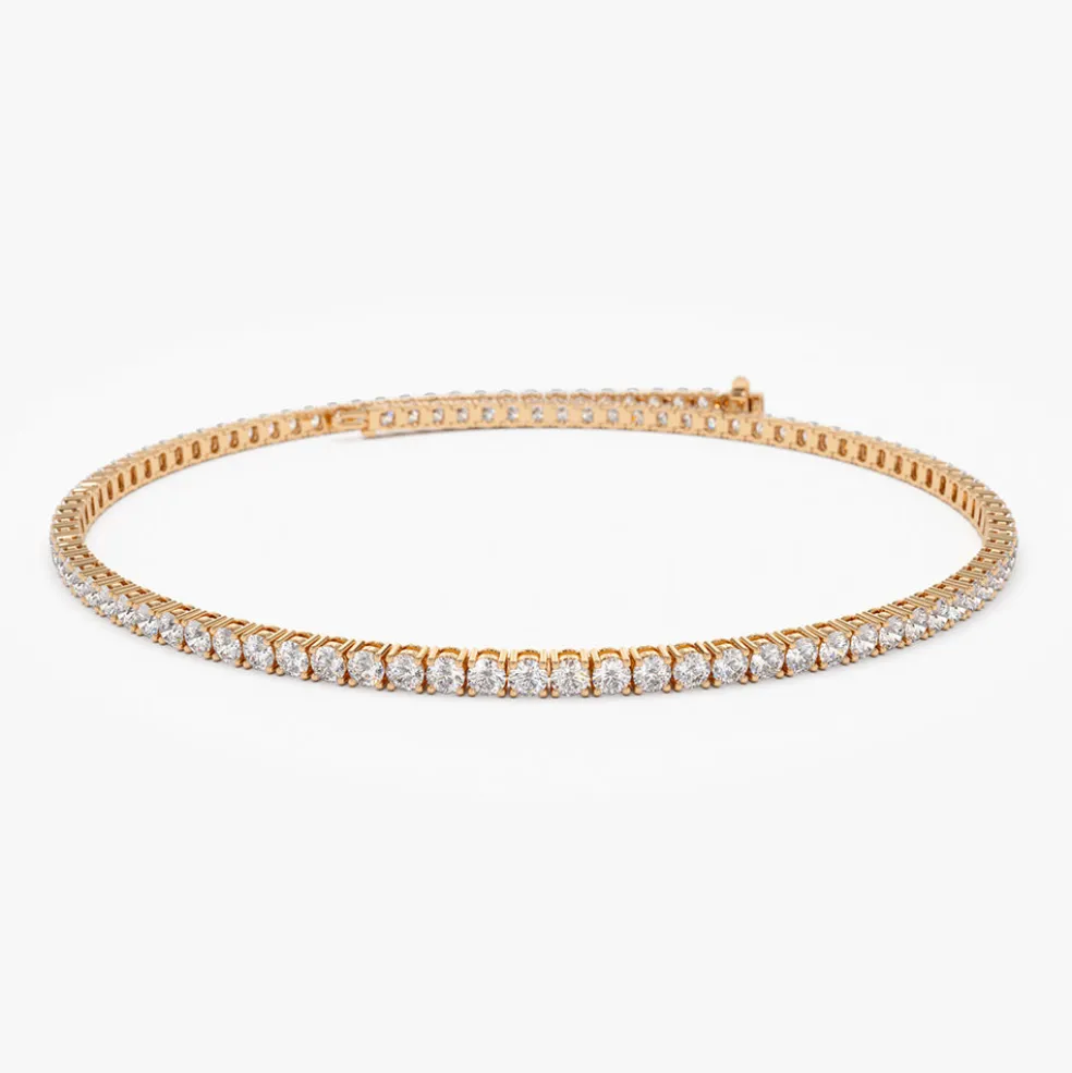 14K Diamond Tennis Bracelet 2.20 ctw
