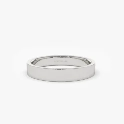 14K Flat 3MM Wedding Band