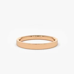 14k Flat 2MM wedding band