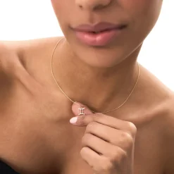 14K Gemini Zodiac Charm Necklace