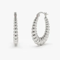 14k Gold Bold Twisted Women's Earrings