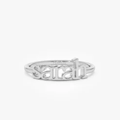 14K Gold Custom Name Ring