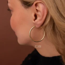 14k Gold Hoops 26.5 - 31.5 - 37MM