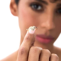 14k Gold Love Heart Ring