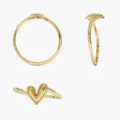 14k Gold Love Heart Ring