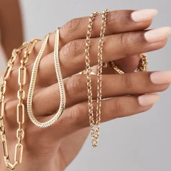 14k Gold 3MM Rolo Chain