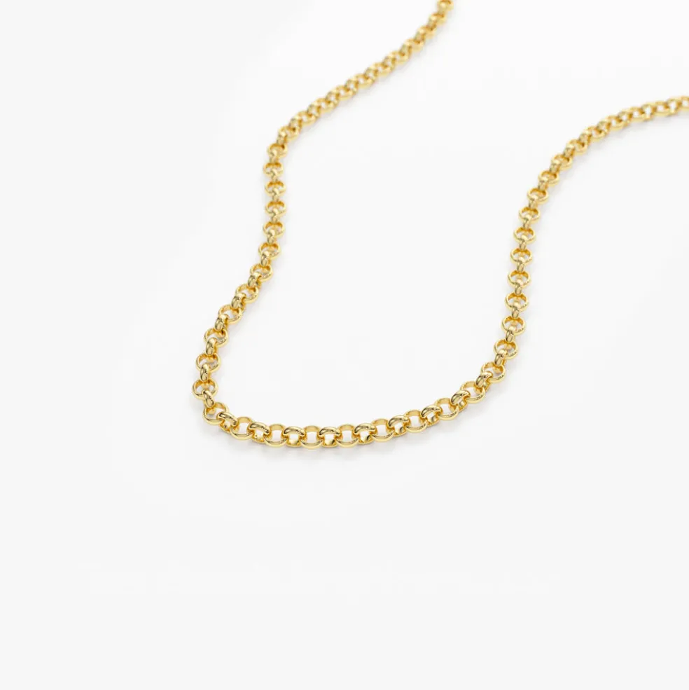14k Gold 3MM Rolo Chain