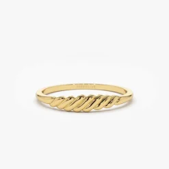 14k Gold Pluto Ring