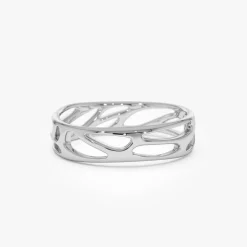 14k Gold Sculptural Band