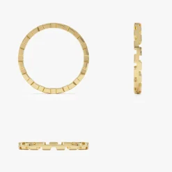 14k Gold Stackable Link Ring