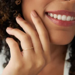 14K Gold Twisted Rope Ring Set
