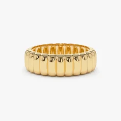 14k Iconic Dome Bold Statement Ring