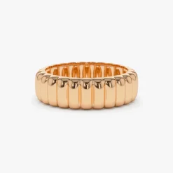 14k Iconic Dome Bold Statement Ring