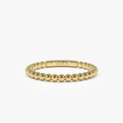 14k 2MM Bead Ring