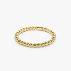 14k 2MM Bead Ring