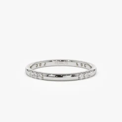 14k Multi Station Diamond Eternity Ring