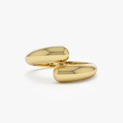 14K Plain Cuff Ring