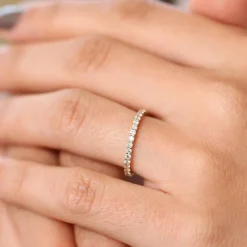 14k Prong Setting Diamond Eternity Ring