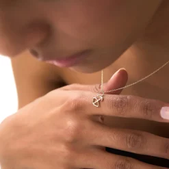 14K Sagittarius Zodiac Charm Necklace