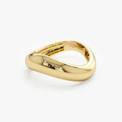 14k Unique Amorphic Shaped Figure Ring