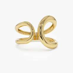 14k Unique Design Bold Gold Ring