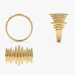 14k Unique Statement Gold Ring