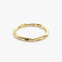 14k Wavy Promise Ring