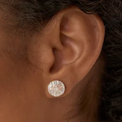 14kBaguette Diamond Needle Cut Statement Earrings